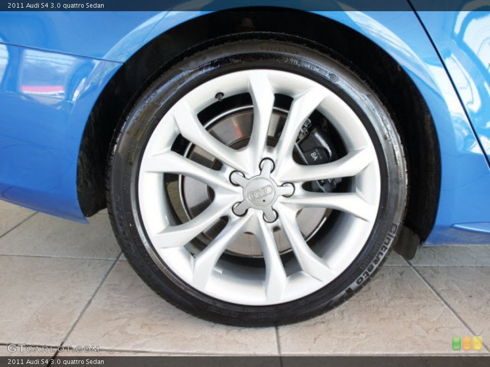 2011 Audi S4 3.0 quattro Sedan Wheel and Tire Photo #56143789