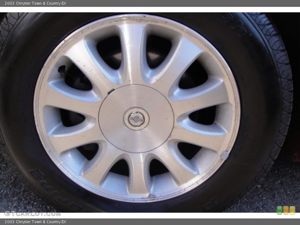 2003 Chrysler Town & Country EX Wheel and Tire Photo #56147345