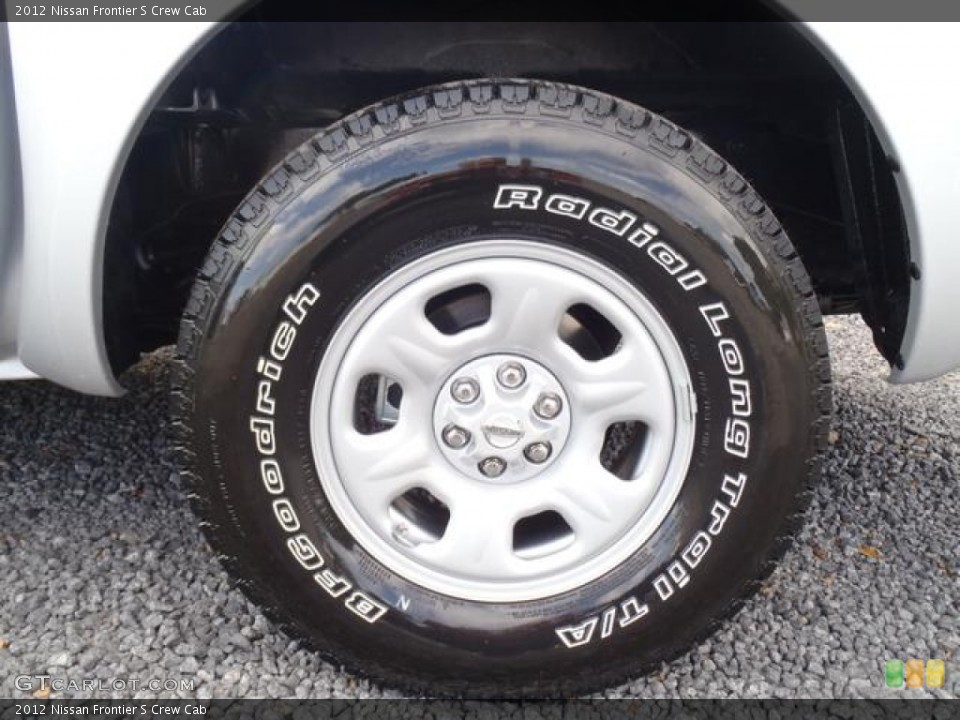 2012 Nissan Frontier S Crew Cab Wheel and Tire Photo #56149973