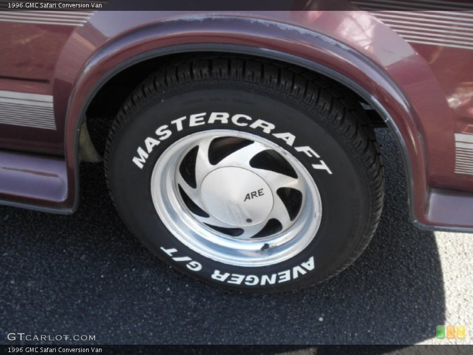 1996 GMC Safari Custom Wheel and Tire Photo #56152550