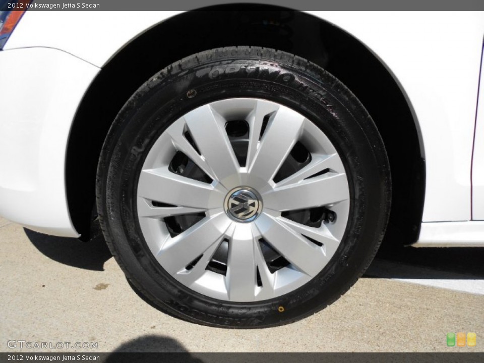 2012 Volkswagen Jetta S Sedan Wheel and Tire Photo #56153561