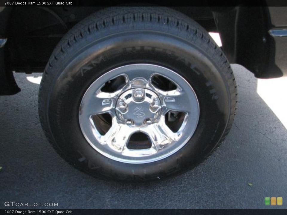 2007 Dodge Ram 1500 SXT Quad Cab Wheel and Tire Photo #56158251