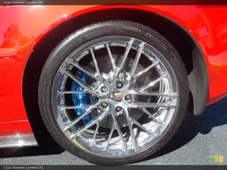 2010 Chevrolet Corvette ZR1 Wheel and Tire Photo #56162354