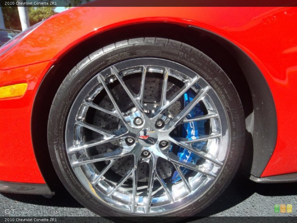 2010 Chevrolet Corvette ZR1 Wheel and Tire Photo #56162366
