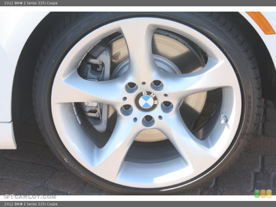 2012 BMW 3 Series 335i Coupe Wheel and Tire Photo #56162564