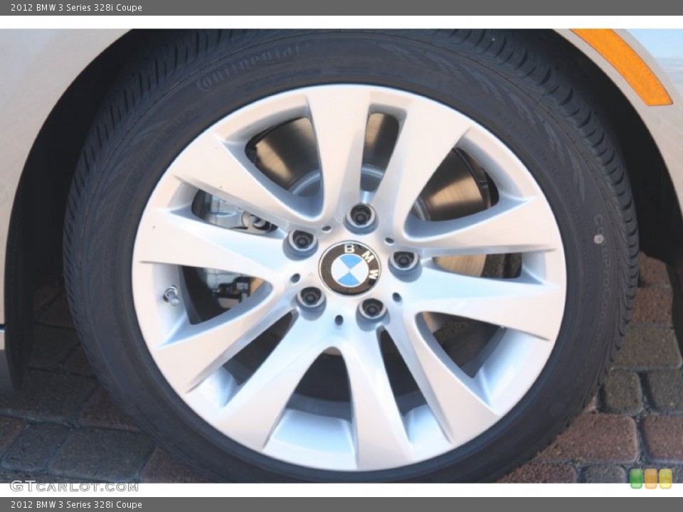 2012 BMW 3 Series 328i Coupe Wheel and Tire Photo #56162819