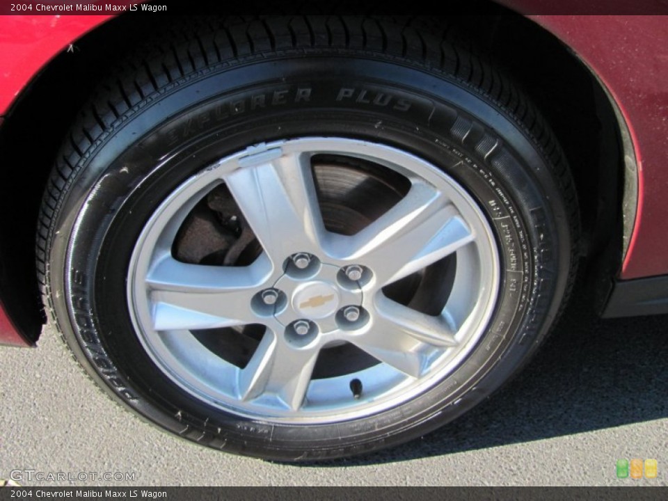 2004 Chevrolet Malibu Maxx LS Wagon Wheel and Tire Photo #56164037