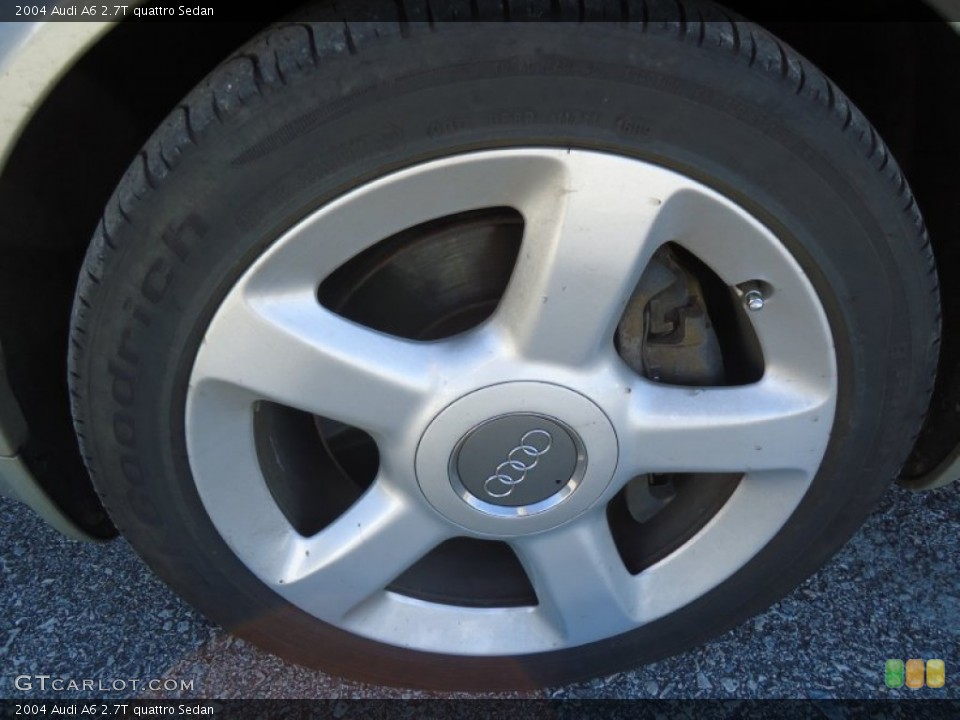 2004 Audi A6 2.7T quattro Sedan Wheel and Tire Photo #56166041