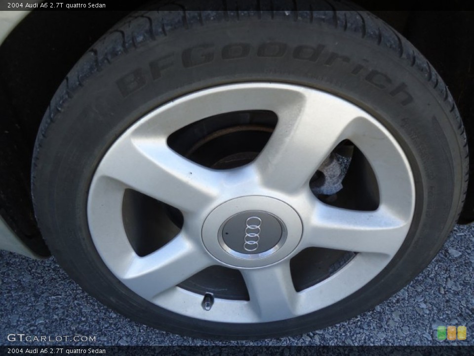 2004 Audi A6 2.7T quattro Sedan Wheel and Tire Photo #56166057
