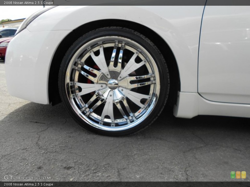 2008 Nissan Altima Custom Wheel and Tire Photo #56167544