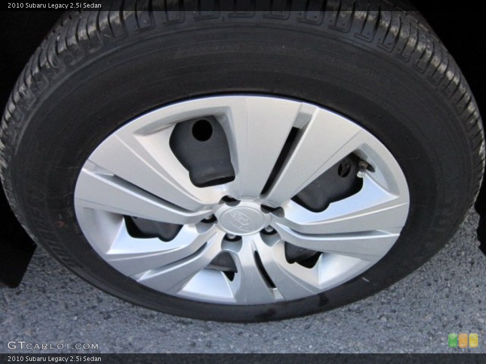 2010 Subaru Legacy 2.5i Sedan Wheel and Tire Photo #56170250