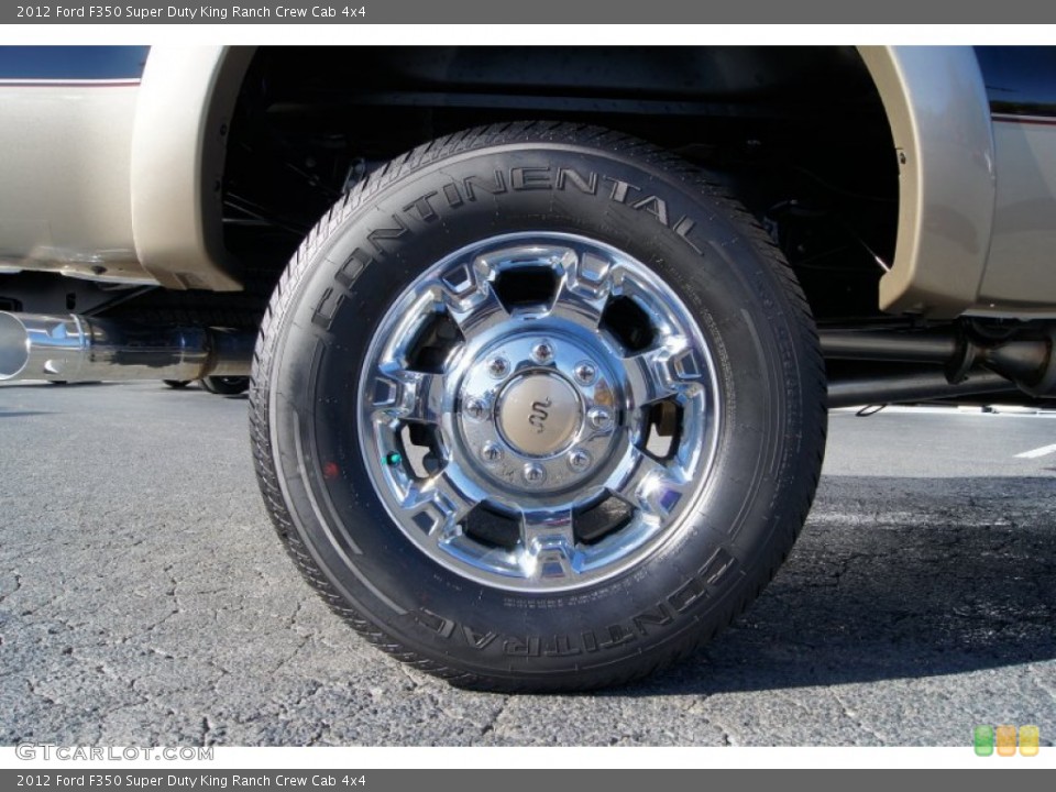 2012 Ford F350 Super Duty King Ranch Crew Cab 4x4 Wheel and Tire Photo #56178614