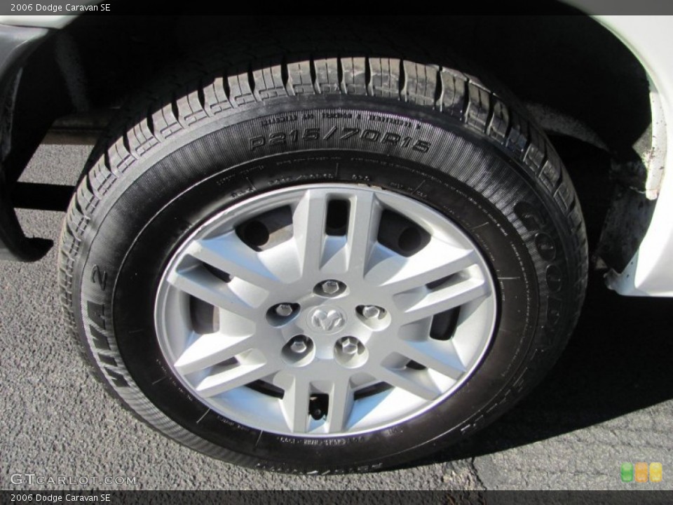 2006 Dodge Caravan SE Wheel and Tire Photo #56180945