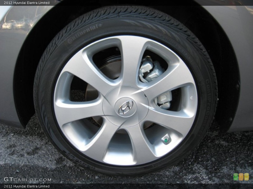 2012 Hyundai Elantra Limited Wheel and Tire Photo #56183327