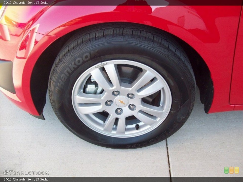 2012 Chevrolet Sonic LT Sedan Wheel and Tire Photo #56183702