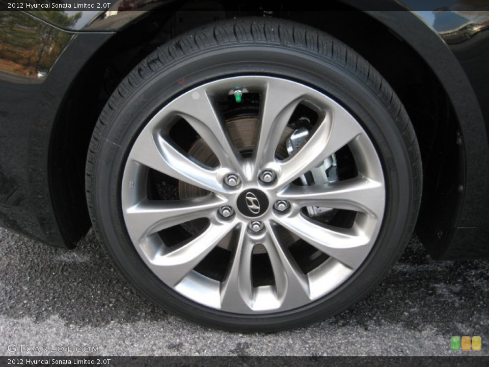 2012 Hyundai Sonata Limited 2.0T Wheel and Tire Photo #56184344
