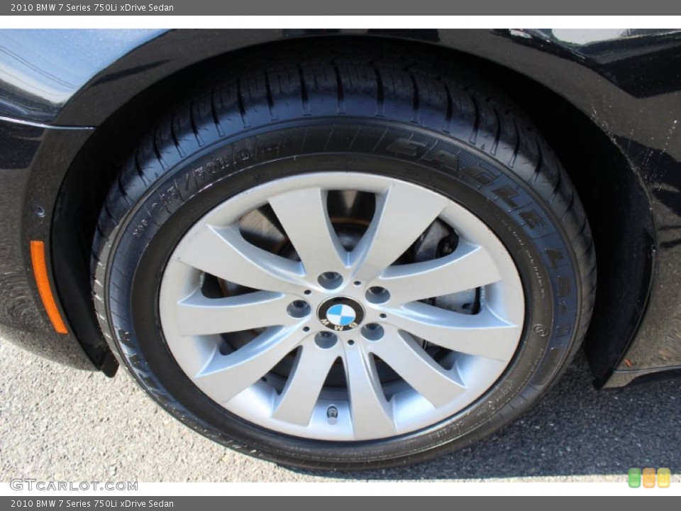 2010 BMW 7 Series 750Li xDrive Sedan Wheel and Tire Photo #56185142