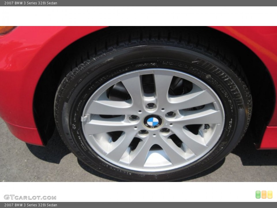 2007 BMW 3 Series 328i Sedan Wheel and Tire Photo #56188613