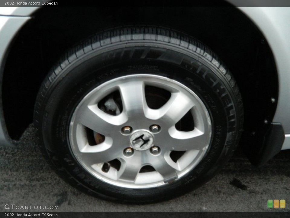 2002 Honda Accord EX Sedan Wheel and Tire Photo #56189609