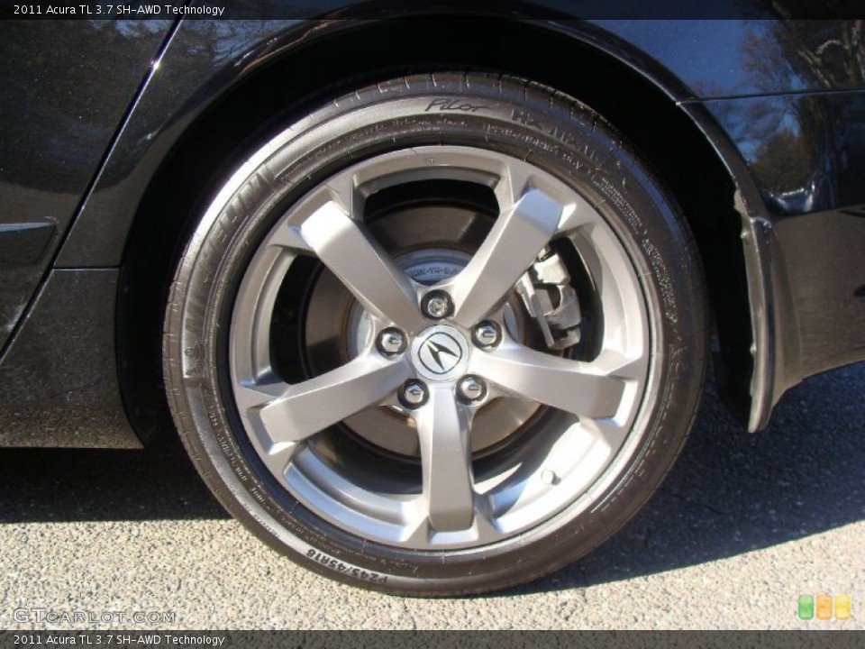 2011 Acura TL 3.7 SH-AWD Technology Wheel and Tire Photo #56193342