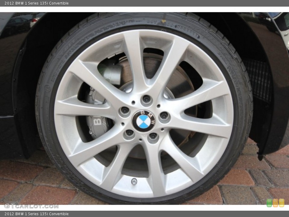 2012 BMW 1 Series 135i Convertible Wheel and Tire Photo #56194946