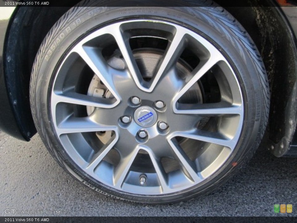 2011 Volvo S60 T6 AWD Wheel and Tire Photo #56197721