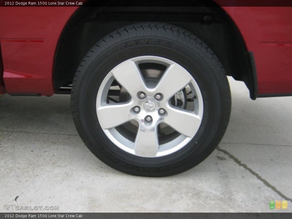 2012 Dodge Ram 1500 Lone Star Crew Cab Wheel and Tire Photo #56199143