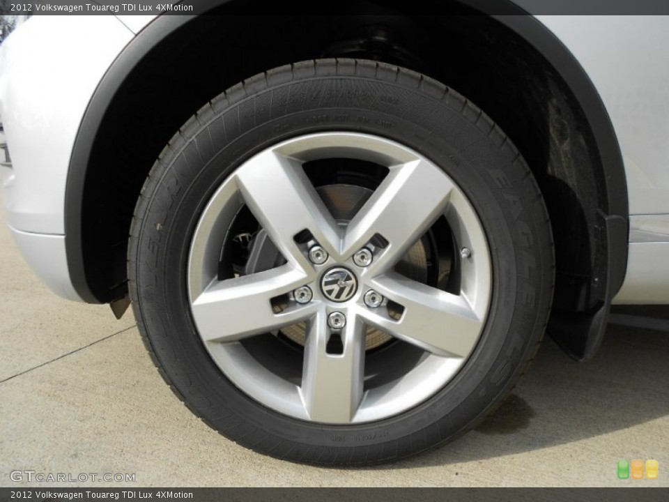 2012 Volkswagen Touareg TDI Lux 4XMotion Wheel and Tire Photo #56200292