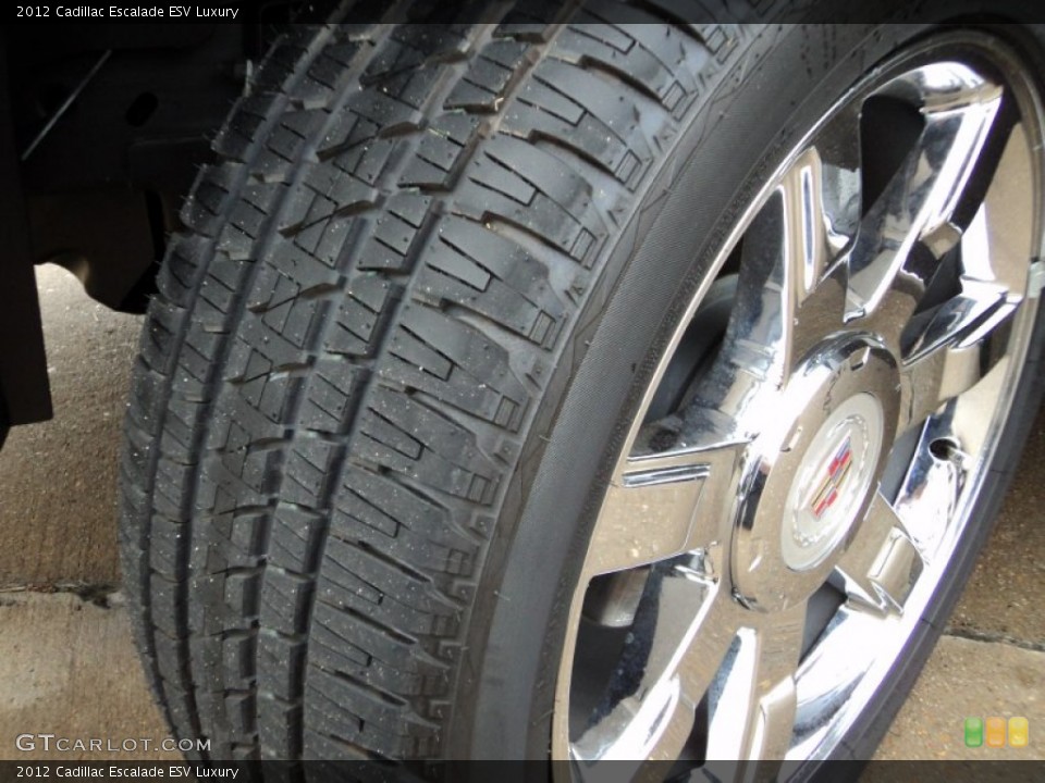 2012 Cadillac Escalade ESV Luxury Wheel and Tire Photo #56201321