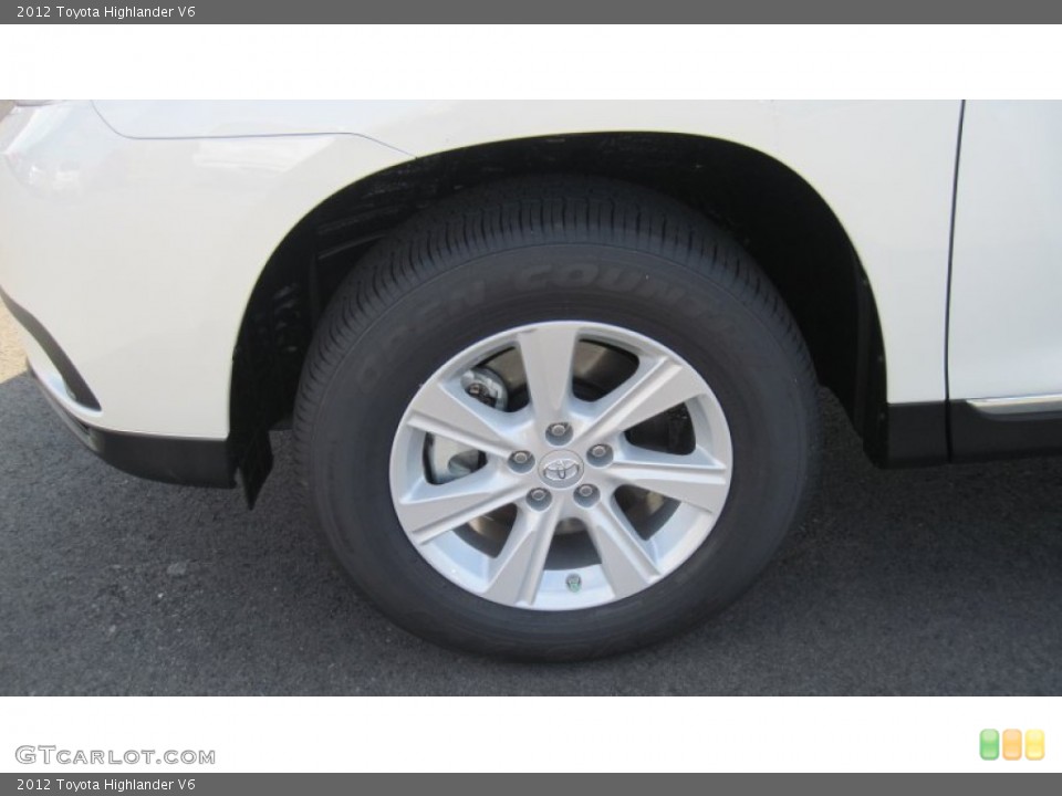 2012 Toyota Highlander V6 Wheel and Tire Photo #56205227