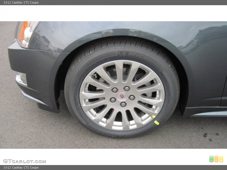 2012 Cadillac CTS Coupe Wheel and Tire Photo #56206214
