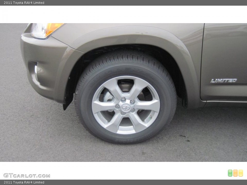 2011 Toyota RAV4 Limited Wheel and Tire Photo #56207327
