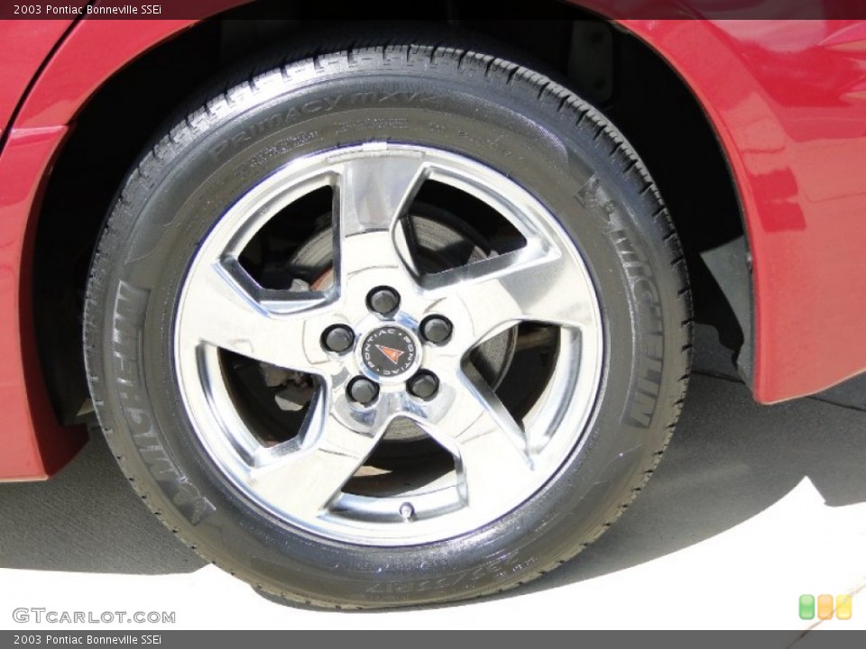 2003 Pontiac Bonneville SSEi Wheel and Tire Photo #56209091