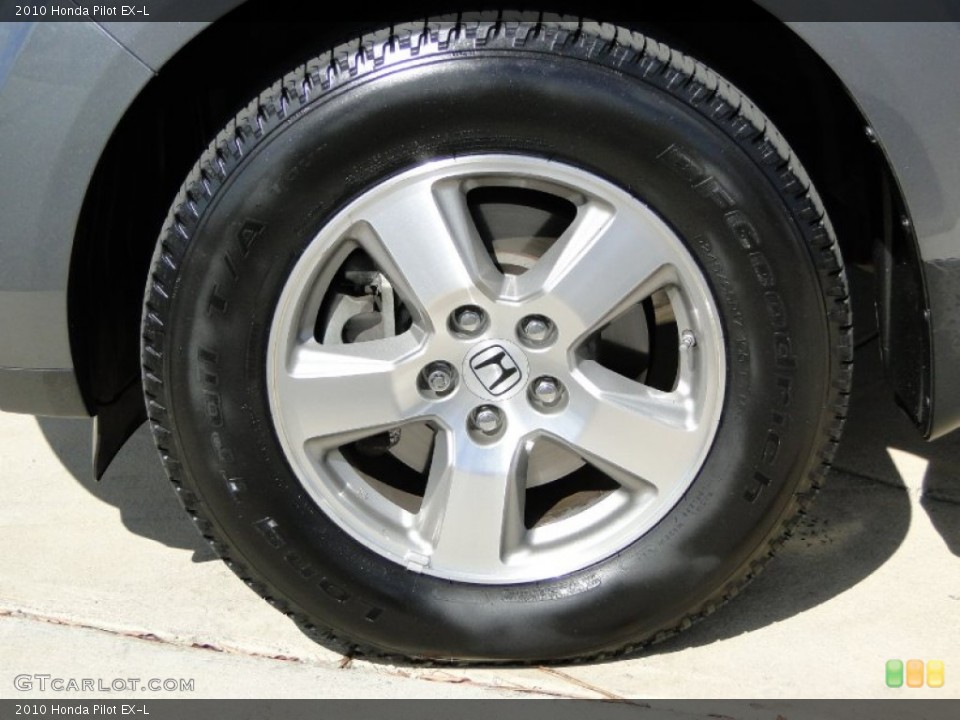 2010 Honda Pilot EX-L Wheel and Tire Photo #56209490