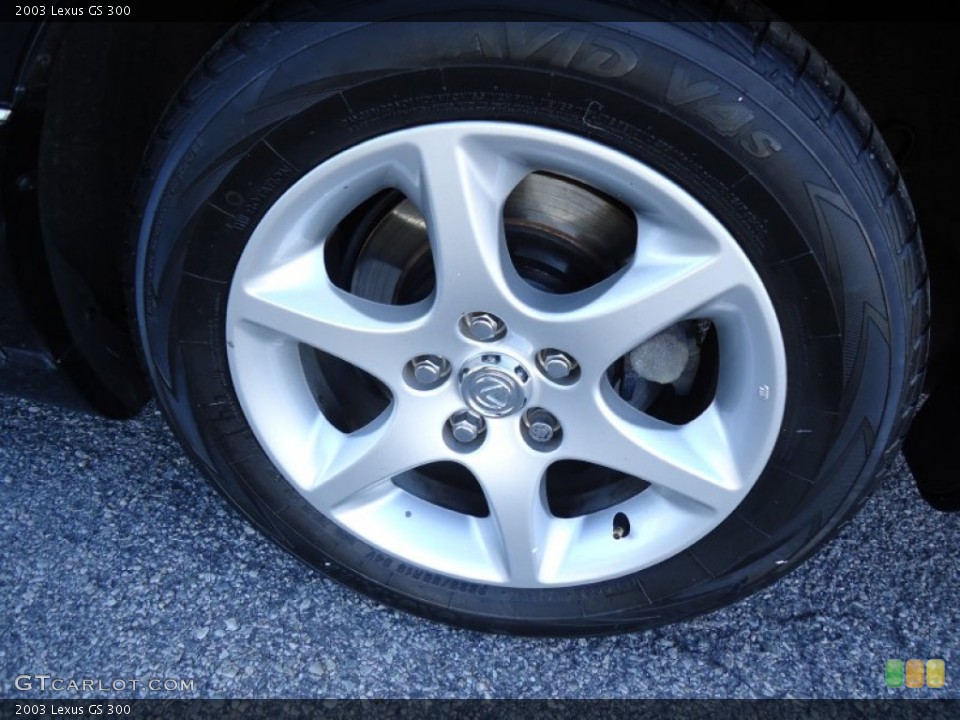 2003 Lexus GS 300 Wheel and Tire Photo #56212448