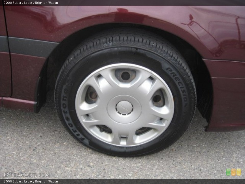 2000 Subaru Legacy Brighton Wagon Wheel and Tire Photo #56212475