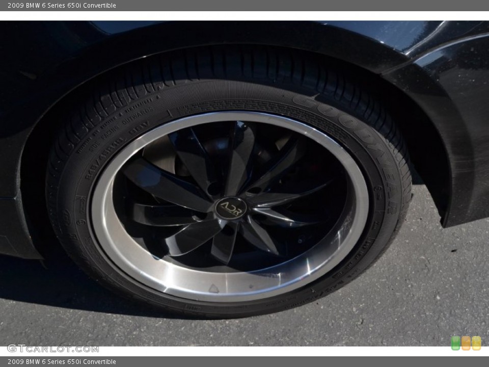 2009 BMW 6 Series Custom Wheel and Tire Photo #56217224