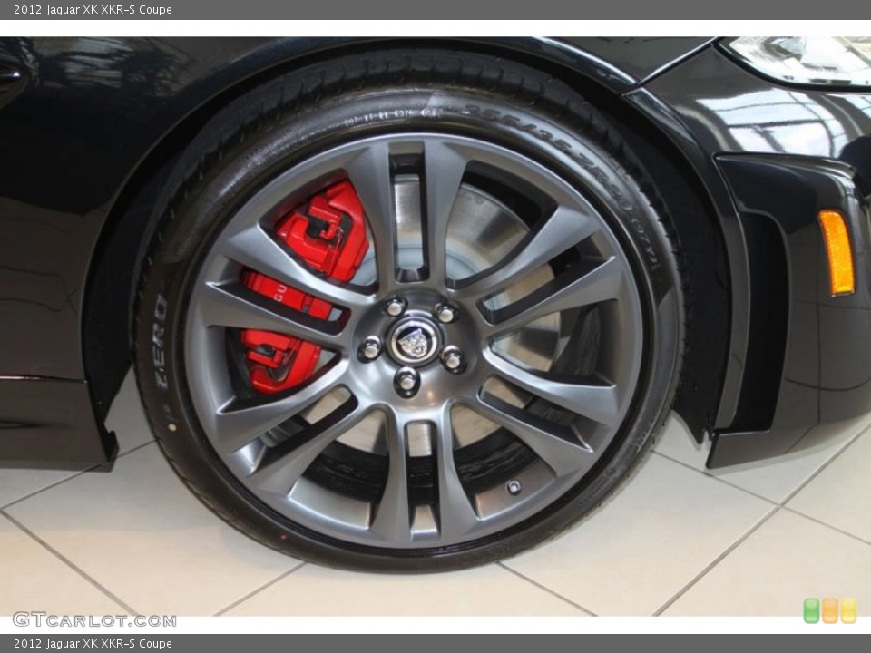 2012 Jaguar XK XKR-S Coupe Wheel and Tire Photo #56217593