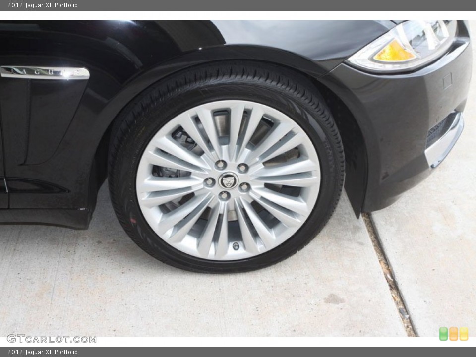2012 Jaguar XF Portfolio Wheel and Tire Photo #56218052