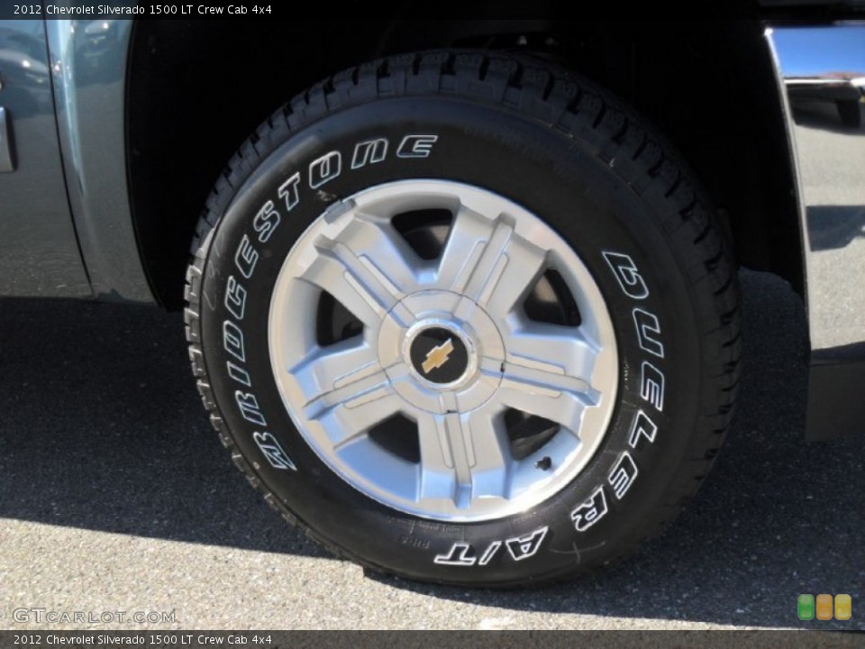 2012 Chevrolet Silverado 1500 LT Crew Cab 4x4 Wheel and Tire Photo #56218199