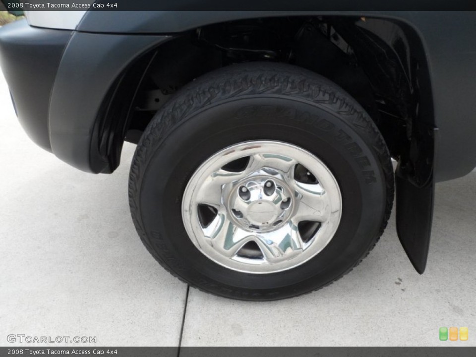 2008 Toyota Tacoma Access Cab 4x4 Wheel and Tire Photo #56218843