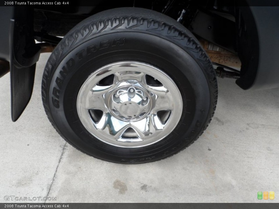 2008 Toyota Tacoma Access Cab 4x4 Wheel and Tire Photo #56218859