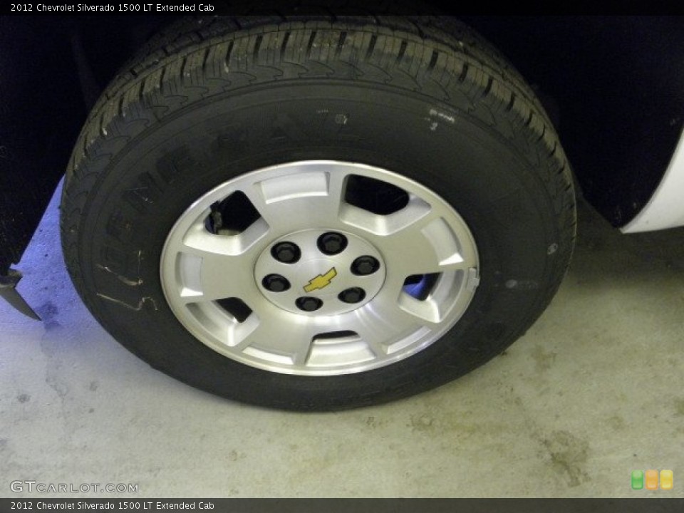2012 Chevrolet Silverado 1500 LT Extended Cab Wheel and Tire Photo #56226632