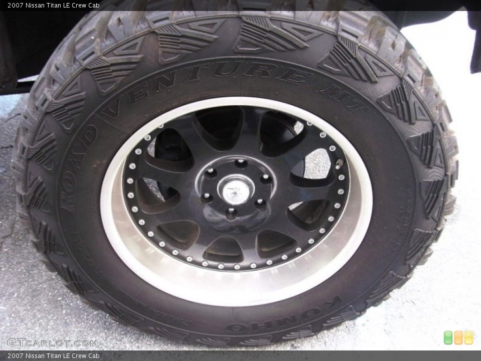 2007 Nissan Titan Custom Wheel and Tire Photo #56228051