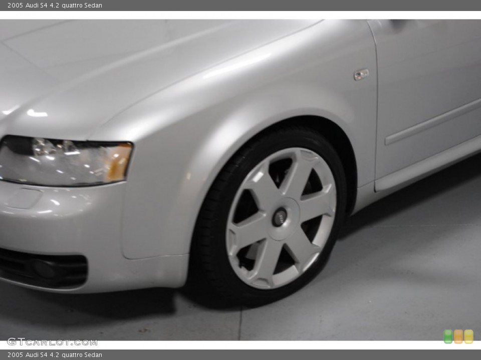 2005 Audi S4 4.2 quattro Sedan Wheel and Tire Photo #56228453