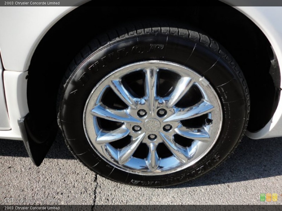 2003 Chrysler Concorde Limited Wheel and Tire Photo #56229632