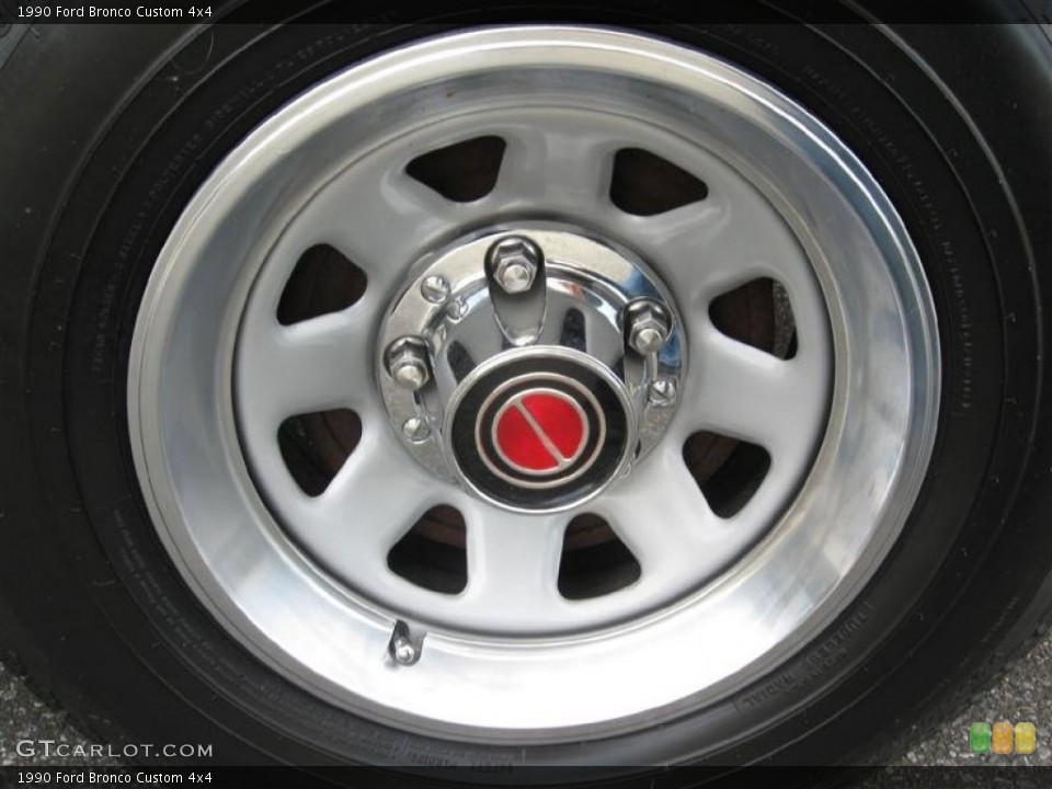 1990 Ford Bronco Wheels and Tires