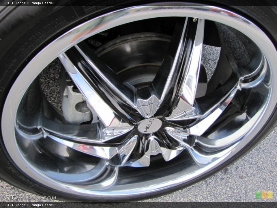 2011 Dodge Durango Custom Wheel and Tire Photo #56233091