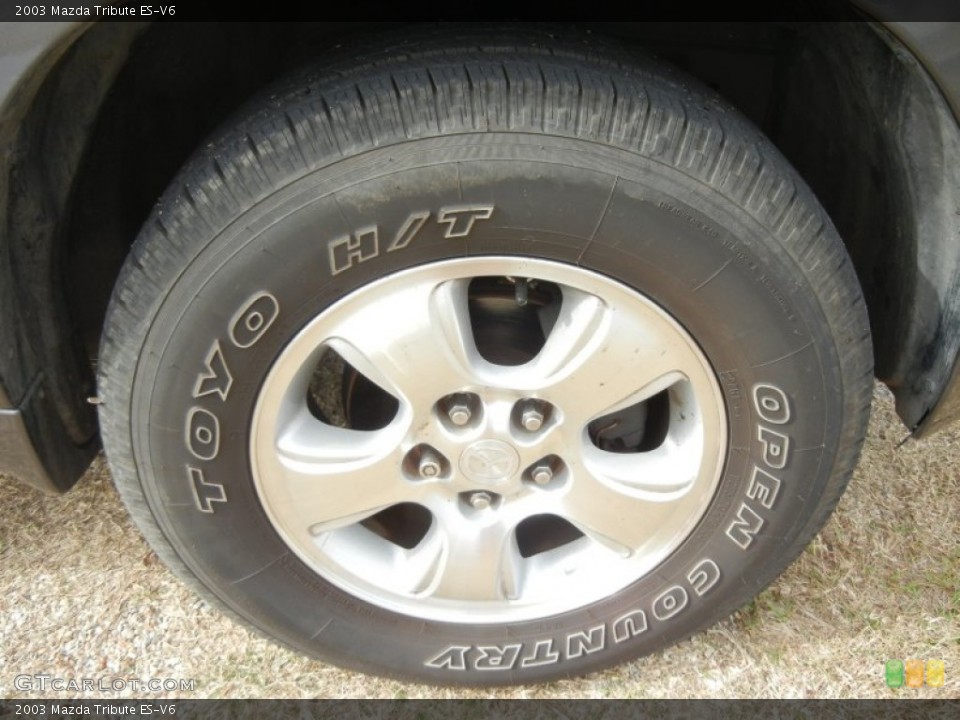 2003 Mazda Tribute ES-V6 Wheel and Tire Photo #56236030