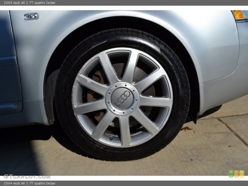2004 Audi A6 2.7T quattro Sedan Wheel and Tire Photo #56237864